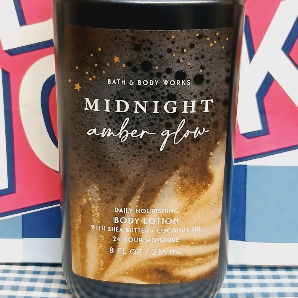 Bath and Body Works Midnight Amber Glow Body Lotion - Picture 2 of 3